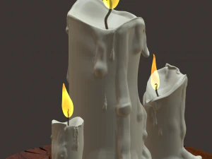 свеча 3D Модель