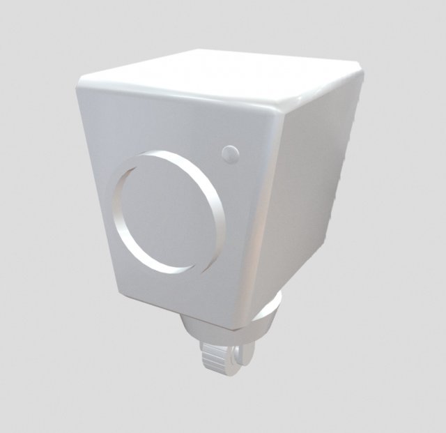 little robot 3D Model .c4d .max .obj .3ds .fbx .stl .blend 
