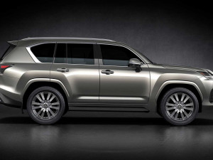 lexus lx600 2022 Modelo 3D
