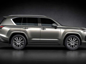 lexus lx600 2022 3D Model