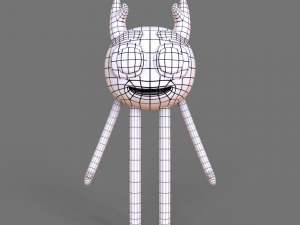 monster friendly character - stl print 3d - cinema 4d - obj - 3D Модель