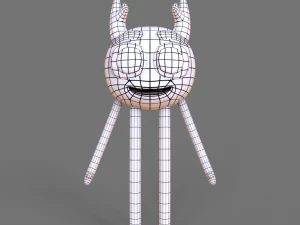 monster friendly character - stl print 3d - cinema 4d - obj - 3D Model