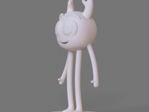 monster friendly character - stl print 3d - cinema 4d - obj - 3D Модель