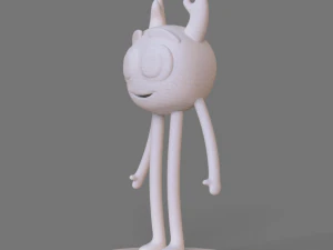 monster friendly character - stl print 3d - cinema 4d - obj - 3D Model