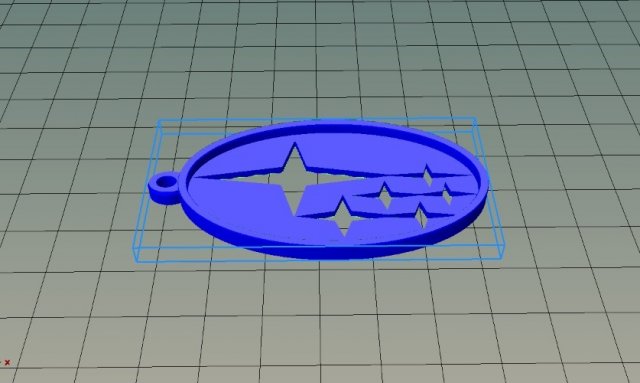subarulogo 3D 模型 .c4d .max .obj .3ds .fbx .stl .blend 