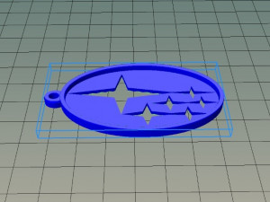subarulogo 3D 模型