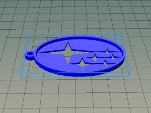 斯巴鲁标志 3D 模型