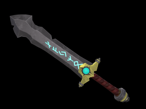 stylize sword Model 3D