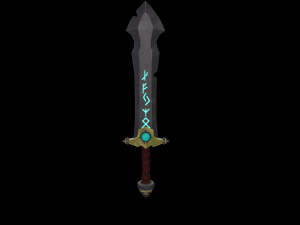 stylize sword Model 3D