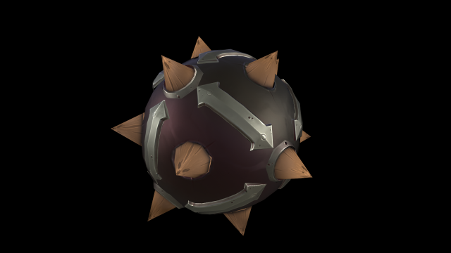 stylize bomb 3D 모델 .c4d .max .obj .3ds .fbx .stl .blend 
