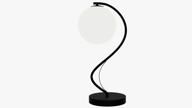 table lamp 3D Model .c4d .max .obj .3ds .fbx .stl .blend 