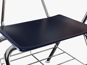 student desk and chair 3D Model