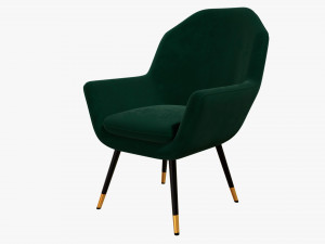 contemporary armchair 3D Model