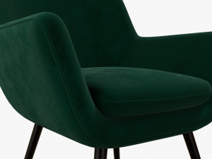 contemporary armchair 3D Model