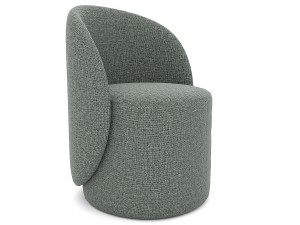 nordic style foldable swivel design stool makeup chair for bedroom Model 3D