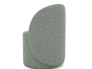 nordic style foldable swivel design stool makeup chair for bedroom Model 3D