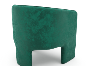 contemporary armchair Model 3D