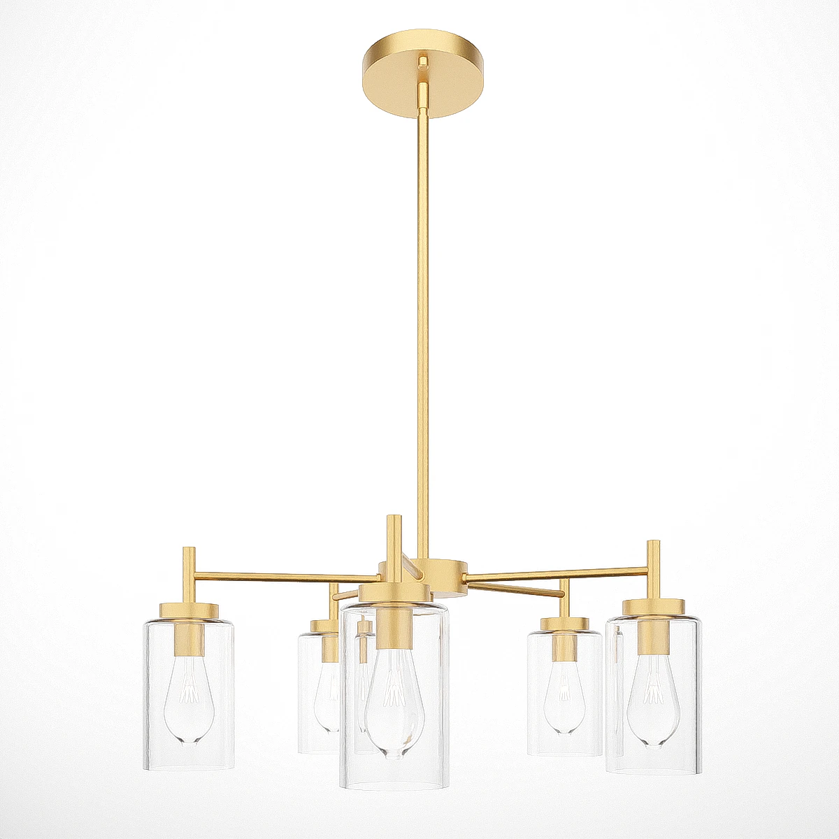 modern ceiling lamp 3D Model .c4d .max .obj .3ds .fbx .stl .blend 