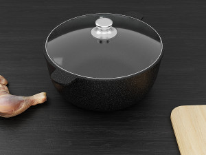 Kitchen pot 3D Model