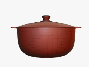 Kitchen pot 3D Model