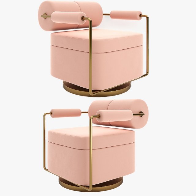 Anderson armchair 3Dモデル .c4d .max .obj .3ds .fbx .stl .blend 