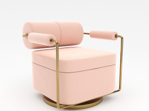 Anderson armchair 3Dモデル