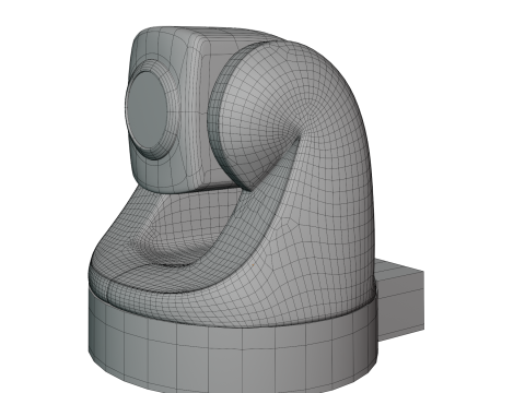 4k web camera technology 3D Model