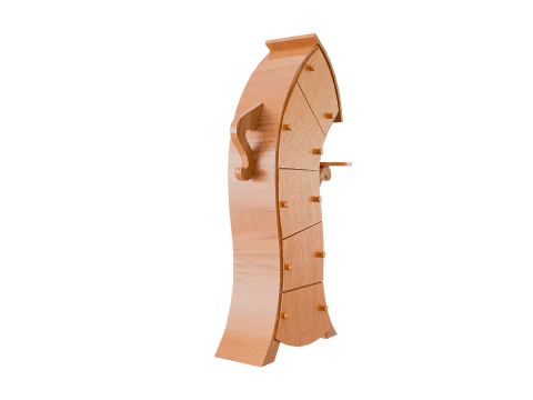 Fantasy wooden drawer 3D Model