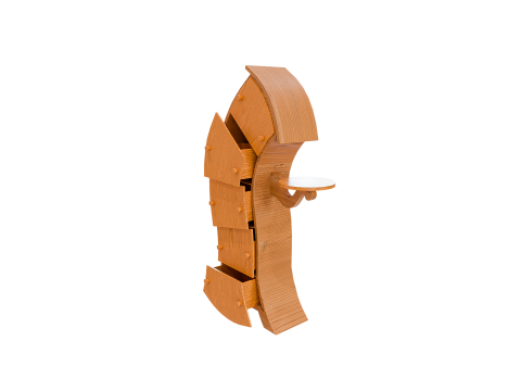 Fantasy wooden drawer 3D Модель