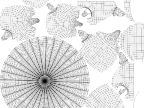 Espregui&ccedil;adeira Abel Modelo 3D