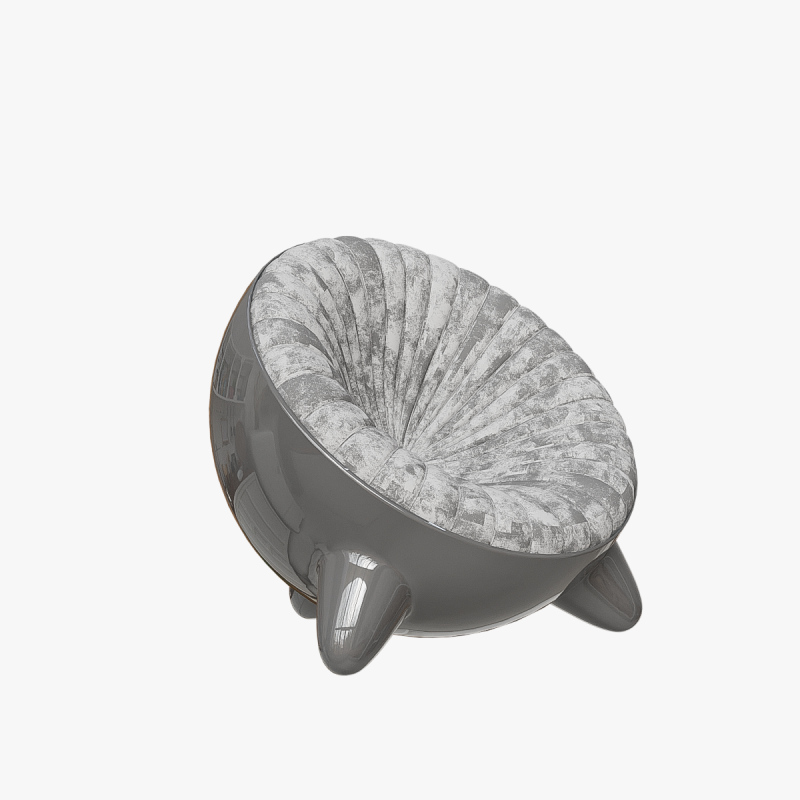 Abel lounge chair 3D Model .c4d .max .obj .3ds .fbx .stl .blend