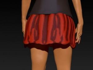girl kamilla Modèle 3D