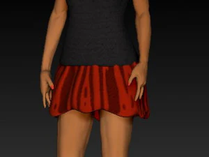 girl kamilla 3D Model