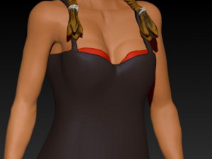 girl kamilla 3D मॉडल