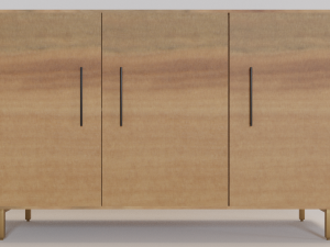wooden cabinet Modelo 3D