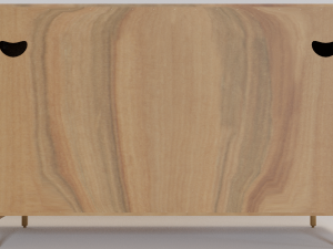 wooden cabinet 3D Модель