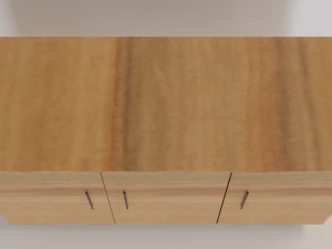 wooden cabinet 3D Model