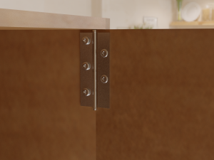 wooden cabinet 3D Модель