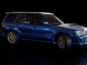 Subaru forester sti sg5 Modello 3D