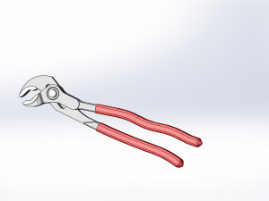 Adjustable key 3D 模型