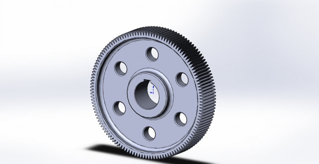 Gear wheel 3D Модель .c4d .max .obj .3ds .fbx .stl .blend