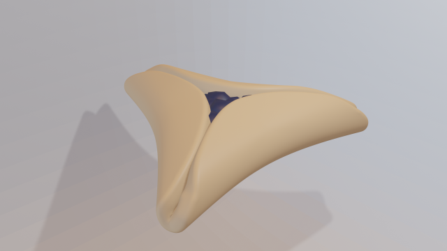 hamantash 3D Modell .c4d .max .obj .3ds .fbx .stl .blend 