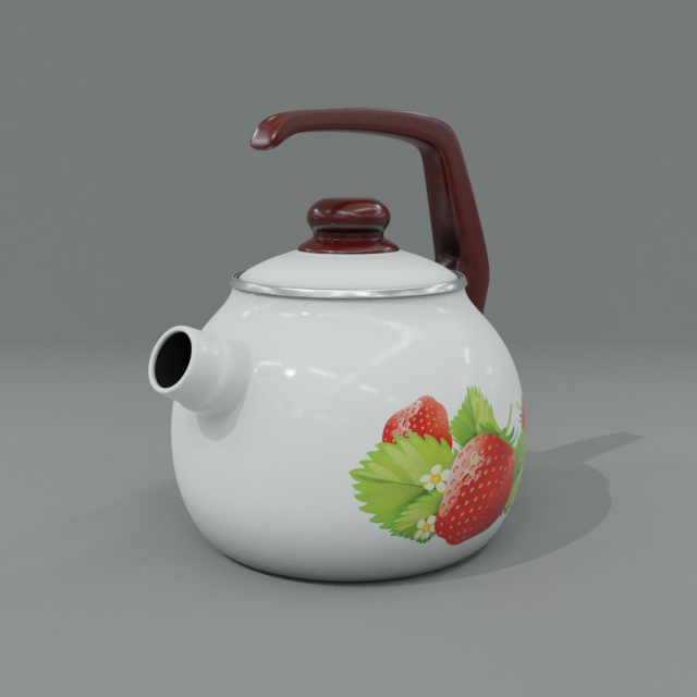 kettle 3D Modell .c4d .max .obj .3ds .fbx .stl .blend