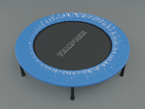 trampoline 3D मॉडल