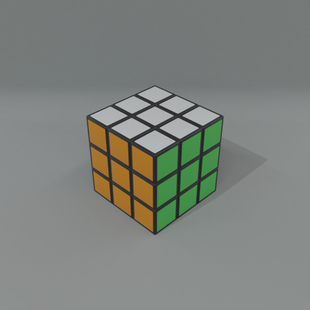 rubiks cube Modèle 3D .c4d .max .obj .3ds .fbx .stl .blend