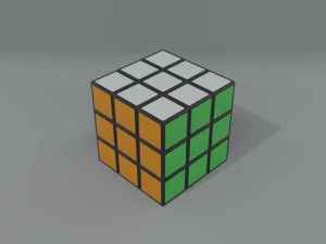 cubo de rubik Modelo 3D
