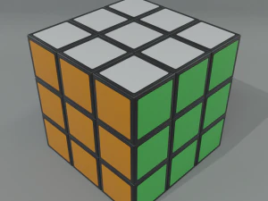rubiks cube 3D Model