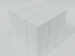 rubiks cube 3D Model