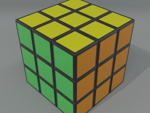 rubiks cube Modèle 3D