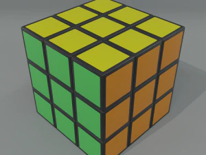 rubiks cube 3D Model